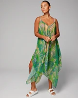 Soma Swim Chiffon Scarf-Hem Cover-Up