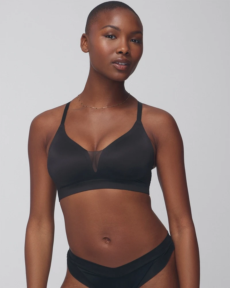 Enbliss Luxe Convertible Bralette with Mesh Trim