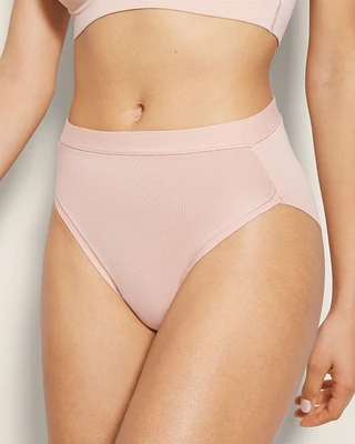 Vanishing Edge Cotton High-Leg Panty
