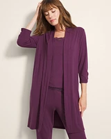 Cool Nights Rib Long-Sleeve Sleep Cardigan