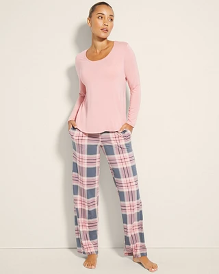 Cool Nights Packaged Long-Sleeve Pant Set