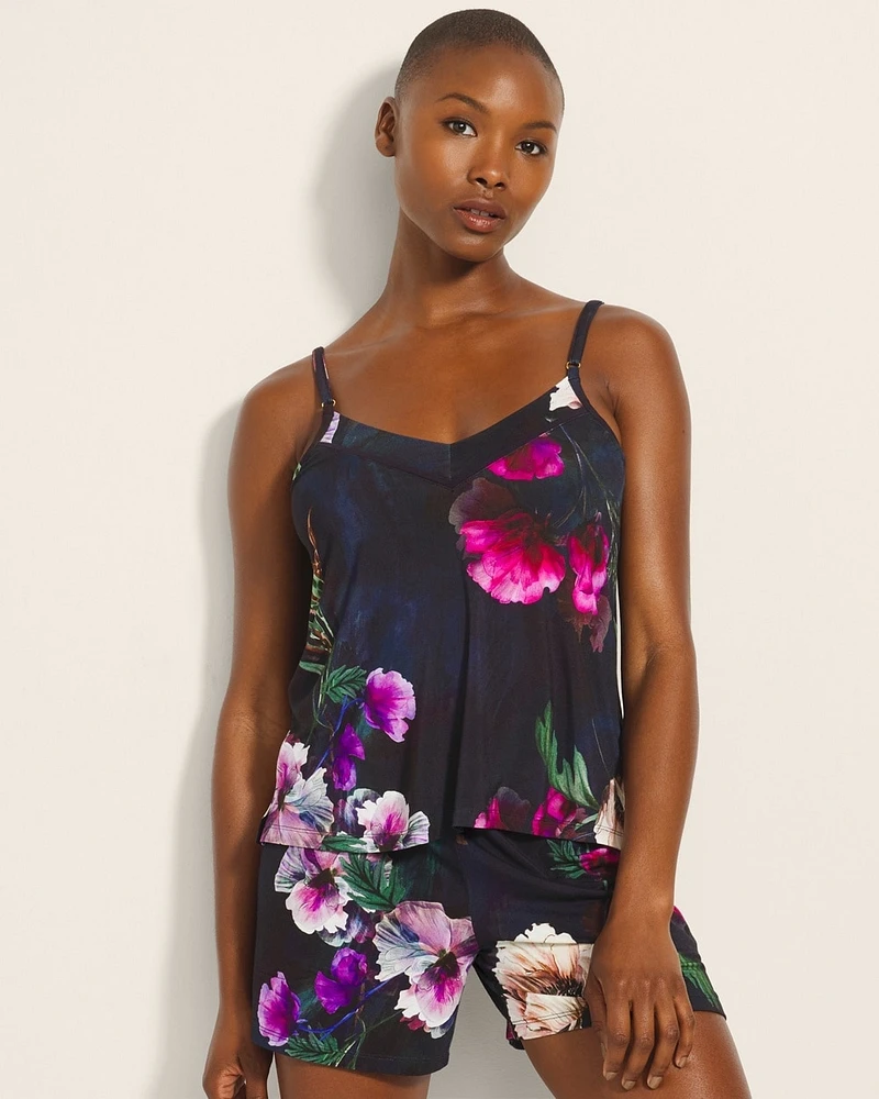 Cool Nights Piped Cami