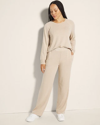 Ultra Soft Fleece Velour Trim Pant