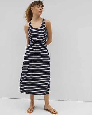 Lightweight Terry Lounge Midi Dress