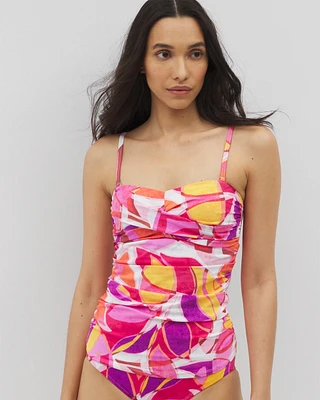 Beyond Control Riviera Maya Twisted Bust Tankini