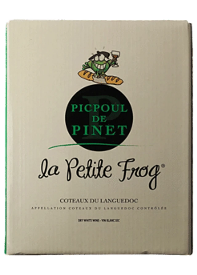 Picpoul | White Wine by La Petite Frog | 3L | Languedoc Barrel Score 89+ Points