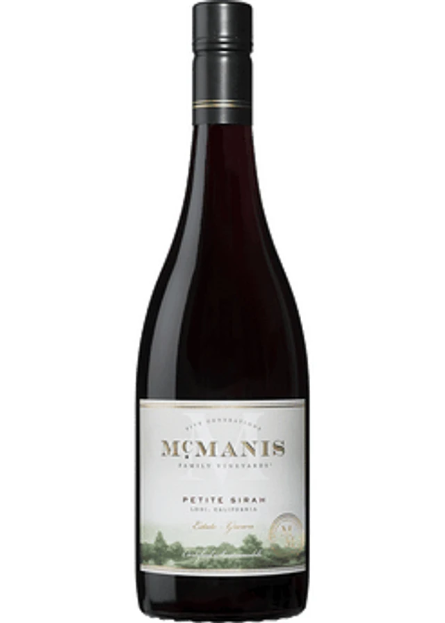 Petite Sirah | Red Wine by McManis | 750ml | California Barrel Score 92 Points