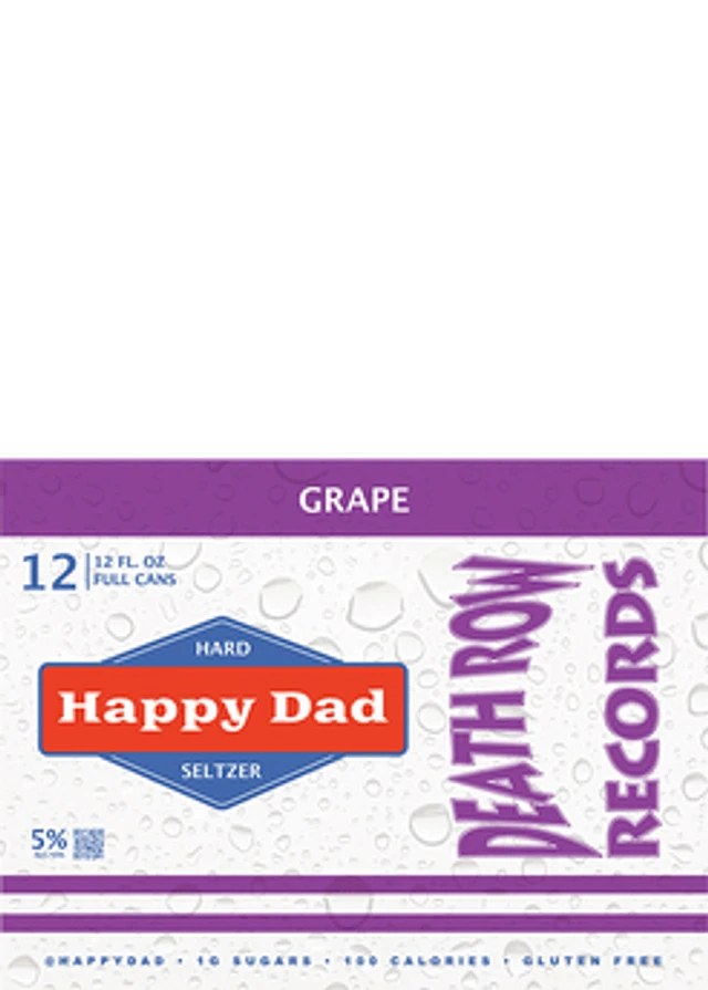 Grape Hard Seltzer by Happy Dad | 12oz | California