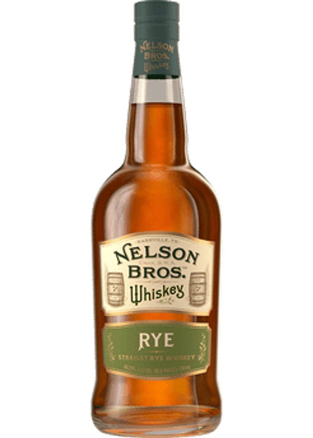 Straight | Rye Whiskey by Nelson Brothers | 750ml | Tennessee Award Winning