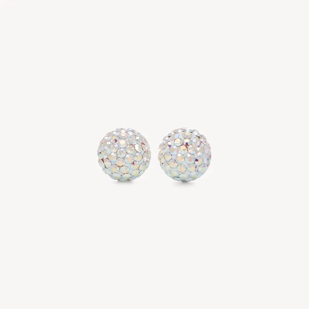 Sparkle ball earrings hillberg clearance and berk