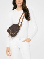 Michael kors mini clearance logo backpack