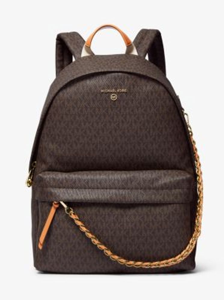 Michael michael kors slater large pebbled leather backpack sale