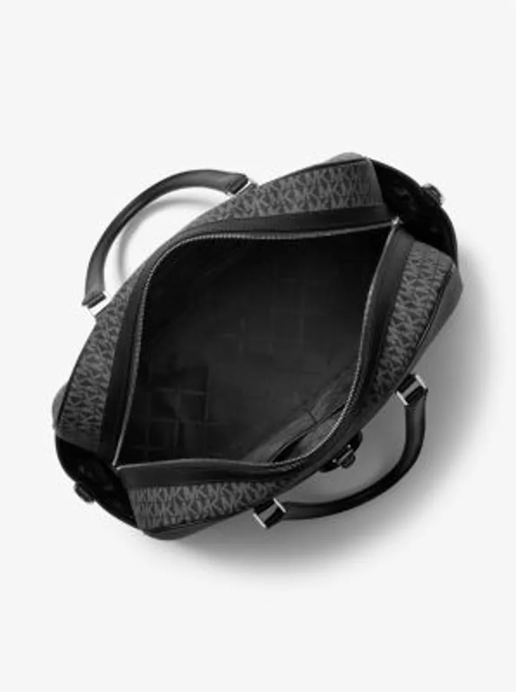 Michael kors black duffle bag best sale