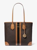 Michael Kors Eva Large Logo Stripe Tote Bag Shop Midtown