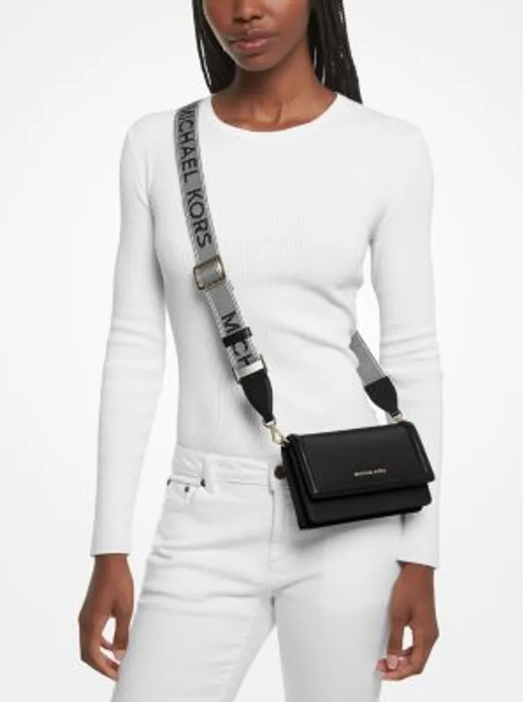 Michael kors phone crossbody leather best sale