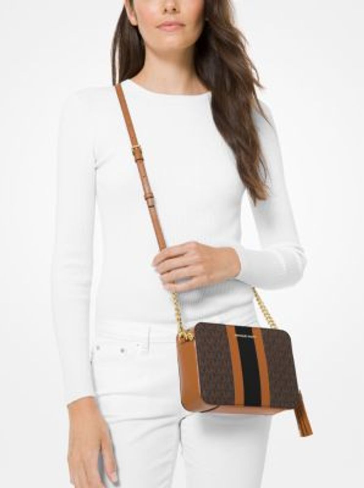 Michael kors ginny cheap medium logo crossbody