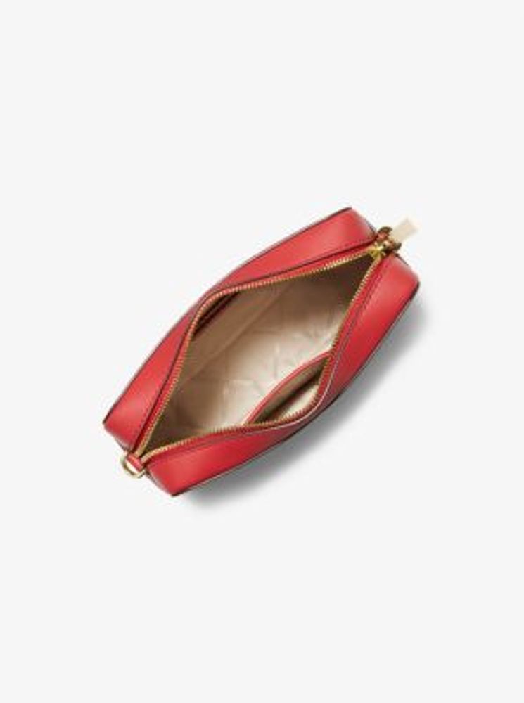 Michael kors red clearance camera bag