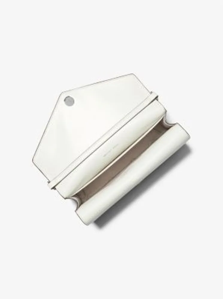 Michael Kors Jet Set Large Color-Block Saffiano Leather Envelope