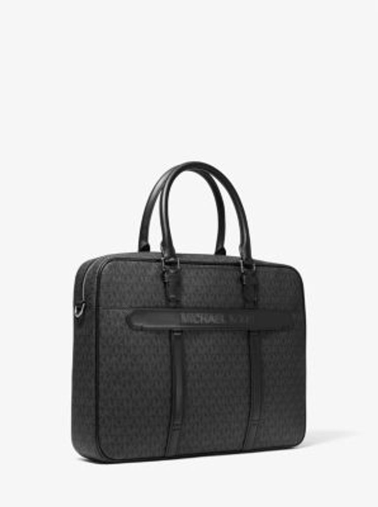 Michael kors outlet leather briefcase