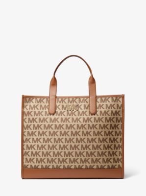 Michael Kors Hudson Logo Jacquard Tote Bag | Square One