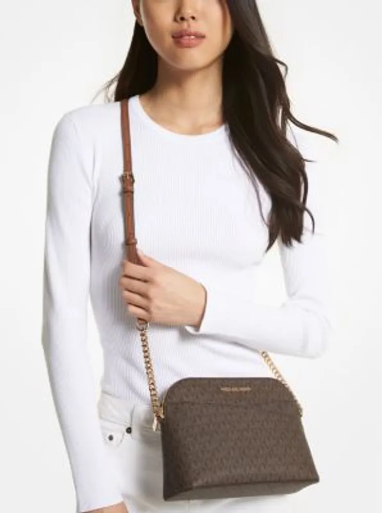 Michael kors jet hot sale set logo crossbody