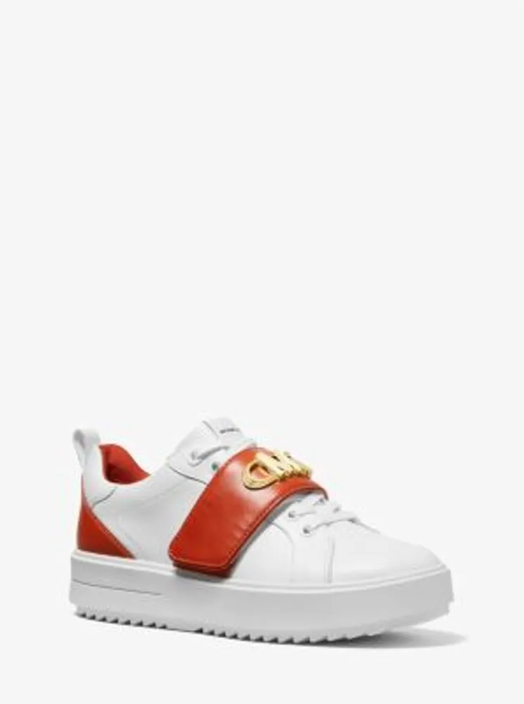 Michael kors sneakers clearance womens orange