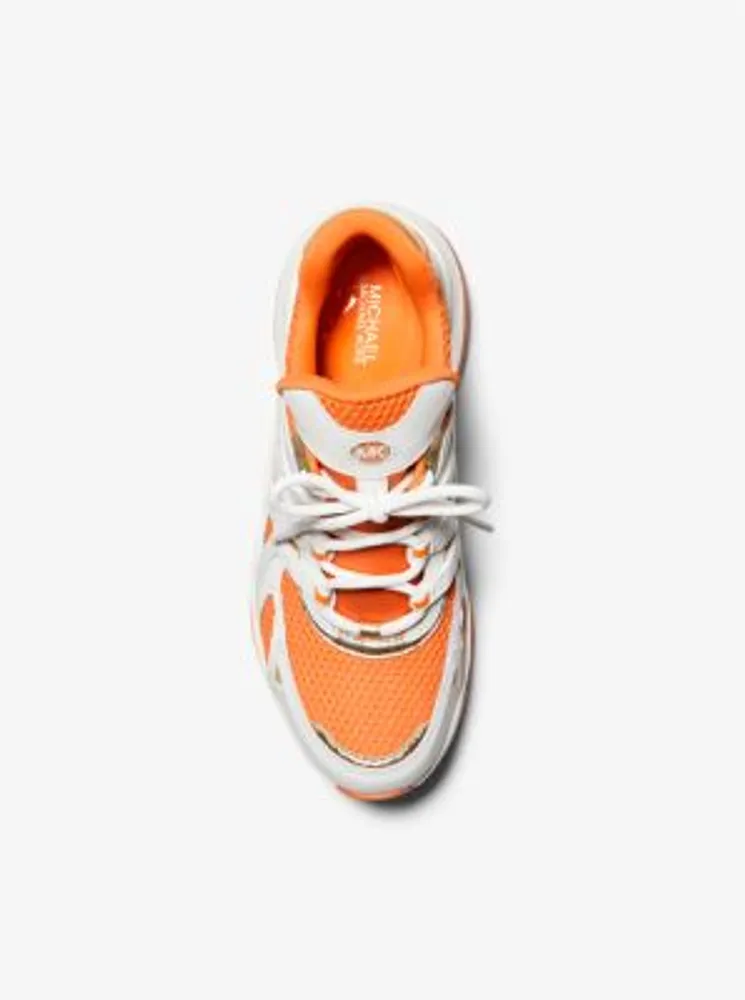 Michael kors sale sneakers mens orange