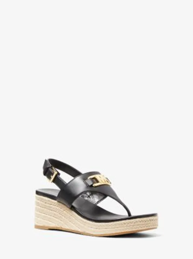 Michael Kors Camila Faux Leather Wedge Sandal | Scarborough