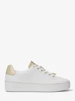 Michael Kors Poppy Two-Tone Faux Leather Sneaker | Square One