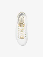 Michael Kors Poppy Two-Tone Faux Leather Sneaker | Square One