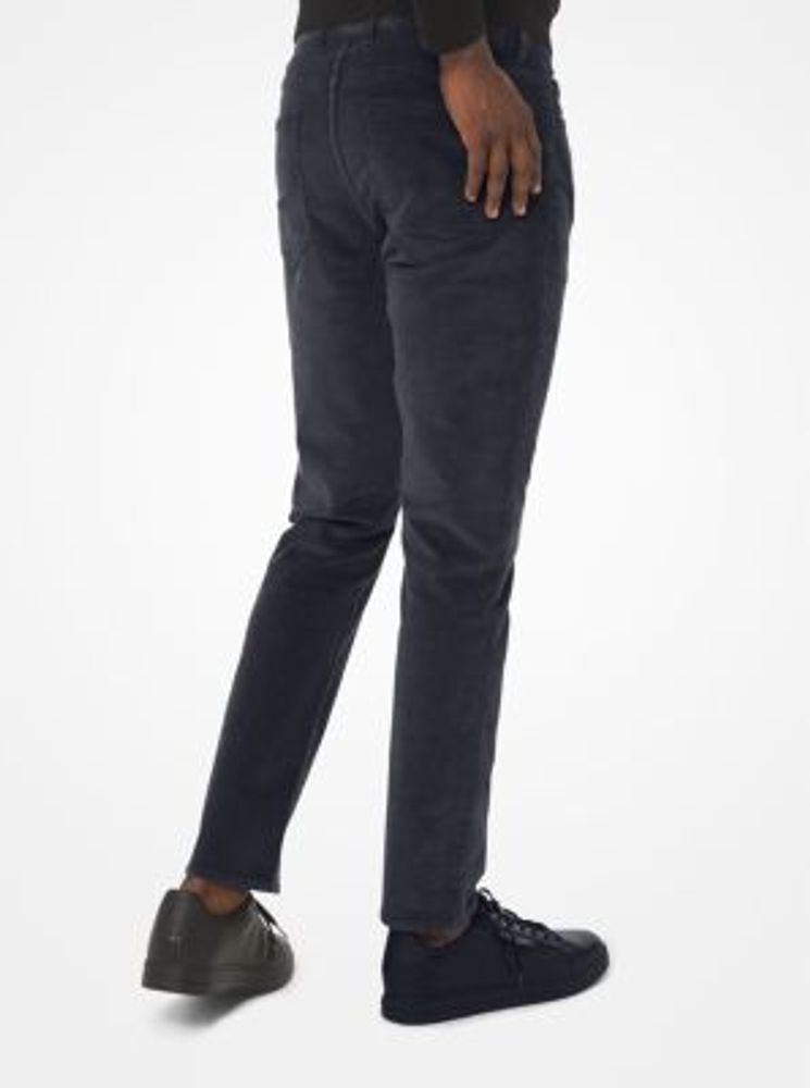 Mens black store skinny corduroy pants