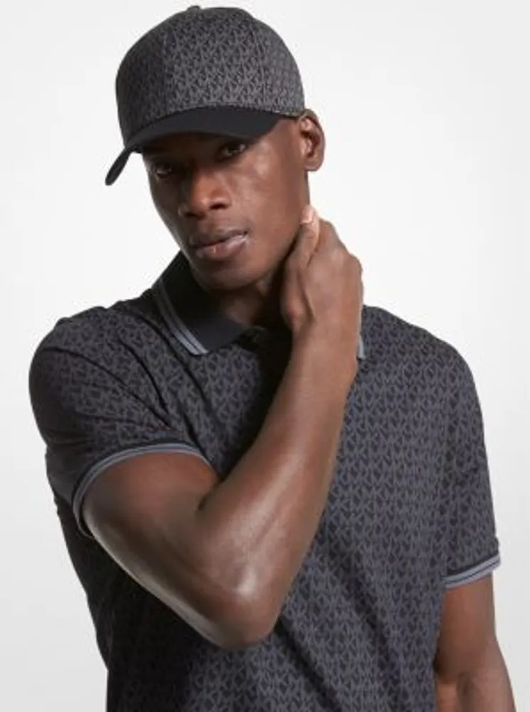 Michael Kors Logo Print Cotton Baseball Hat | Galeries de la Capitale