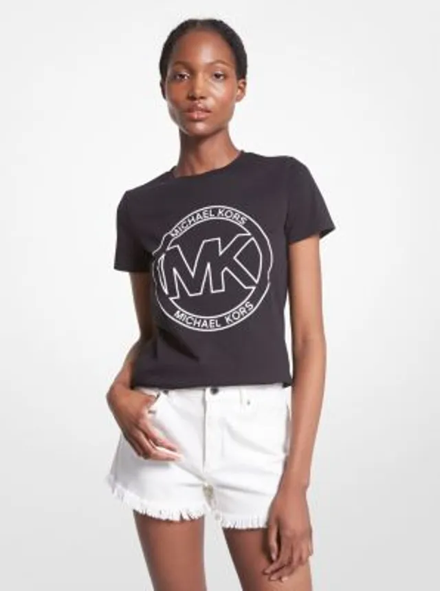 Tシャツ・カットソー Cotton jersey T-shirt with logo MJN522_14EL_F0002_S_OOO 784361_XJGKA_4735_004_100_0000