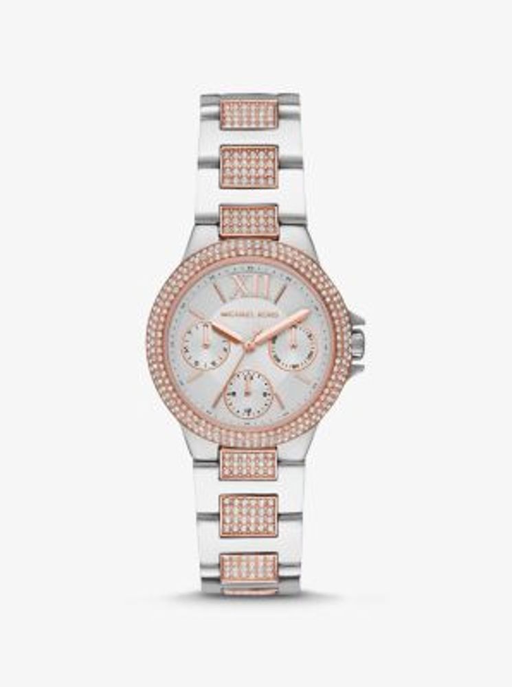 Michael kors camille pave on sale watch