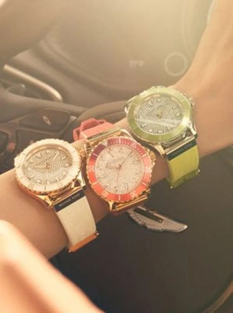 Michael kors shop women's silicone watches