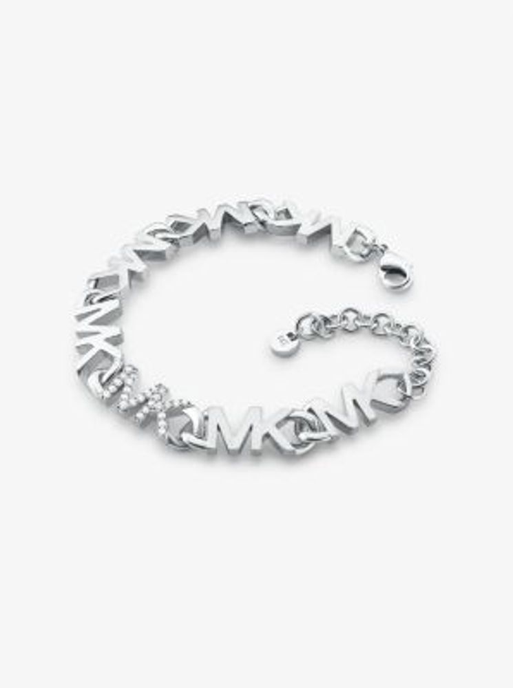 Platinum plated hot sale silver bracelet