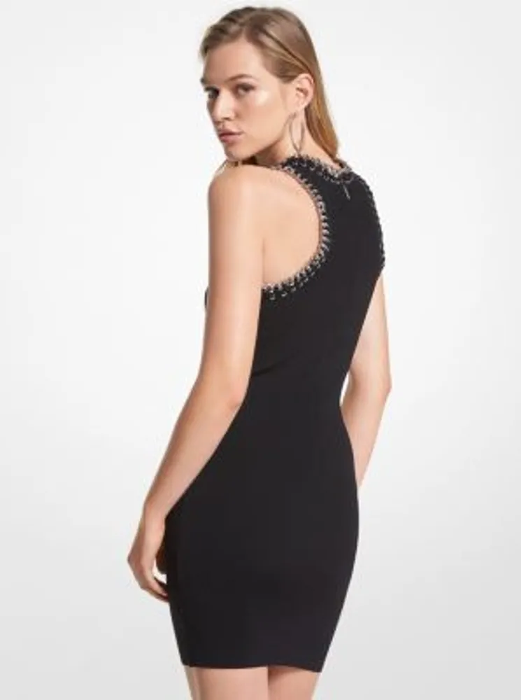 Michael kors sale studded black dress