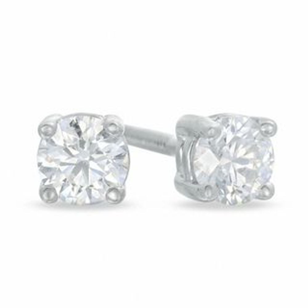 Diamond stud sale earrings peoples