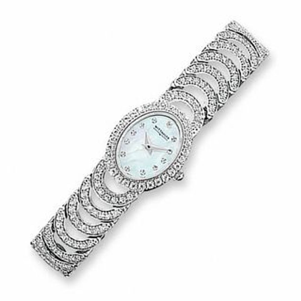 Peoples Ladies' Wittnauer Krystal™ Crystal Accent Watch With Oval 