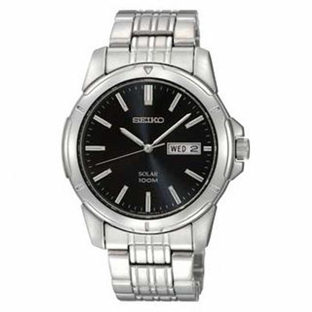 Seiko solar sale 100m gents watch