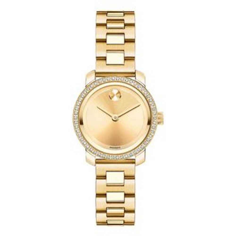 Movado gold bracelet online watch