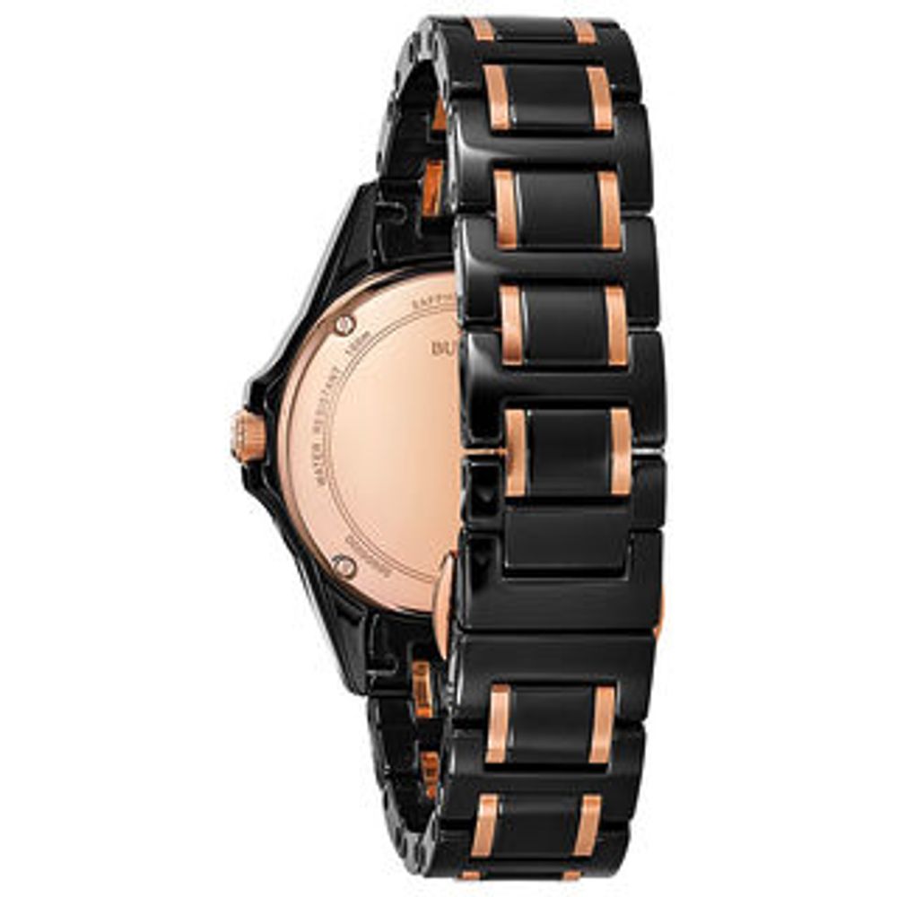 Black ceramic watch online ladies