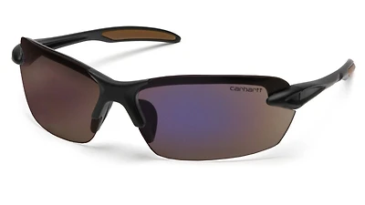 Carharrt -Spokane black frame / blue mirror polarized lens