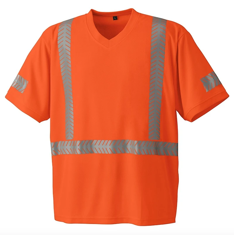 Pioneer 6900 CoolPass UV Protections Safety T-Shirt High Vis Orange