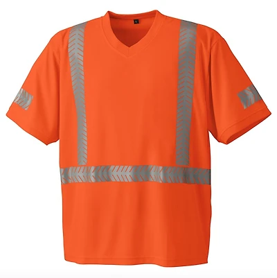 Pioneer 6900 CoolPass UV Protections Safety T-Shirt High Vis Orange