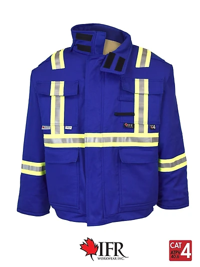 Ultrasoft Insulated FR Bomber Jacket Style 216 Royal Blue