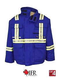 Ultrasoft Insulated FR Bomber Jacket Style 216 Royal Blue