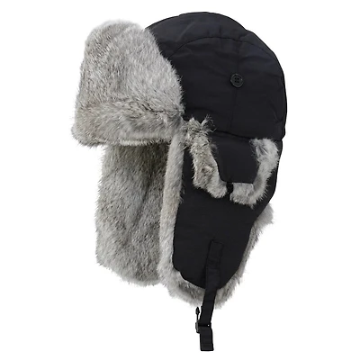 Tough Aviator Hat w/Rabbit Fur