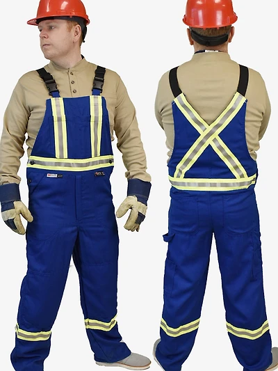 DH Antistat Non Ins Bib Pant Style 122 WS Blue