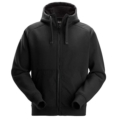 Snickers Cordura Tech Sweatshirt Full Zip Hoodie Black 2875